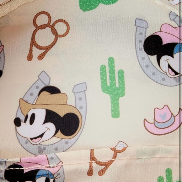 Disney x Loungefly Western Minnie Mouse Backpack - Picture 6 of 7